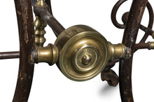 Load image into Gallery viewer, French 19th Century Wrought Iron And Brass Butchers Table