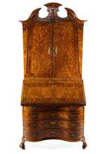 Load image into Gallery viewer, An Oustanding and Exceptionally Rare Walnut Bureau-cabinet,Dresden Region, German Circa 1750