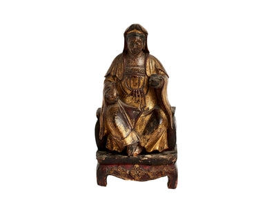 A GILTWOOD GUANYIN, MING DYNASTY (1368-1644)