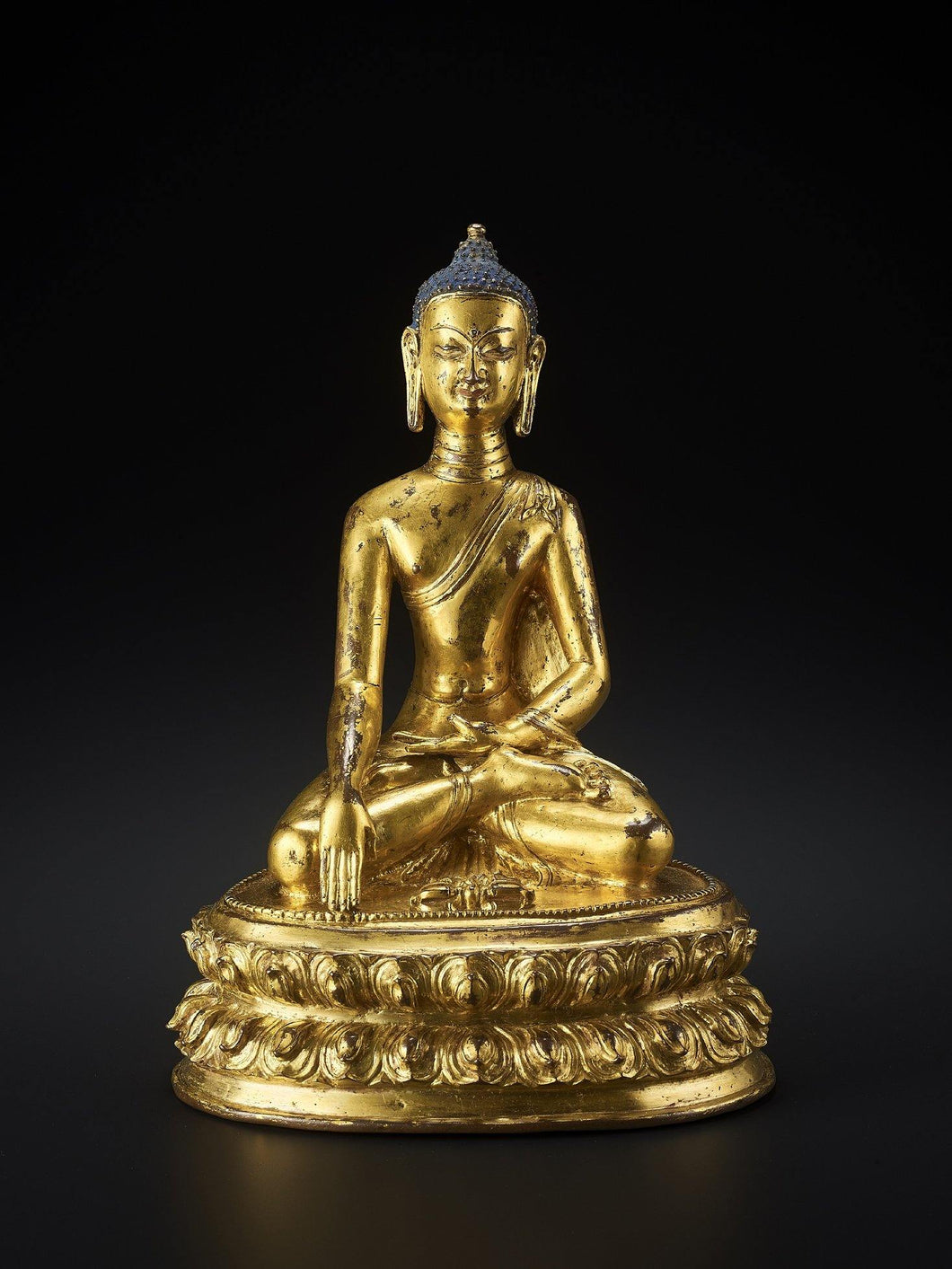 A LARGE VAJRASANA BUDDHA 15TH CENTURY - Fine Classic Antiques