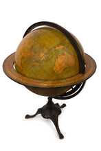 Load image into Gallery viewer, A C.S Hammond &amp; Co New York terrestrial globe on stand, early 20th century