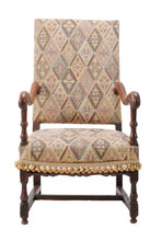 Load image into Gallery viewer, A LOUIS XIV WALNUT FAUTEUIL Circa 1700