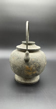 Load image into Gallery viewer, One Antique Japanese Iron Pot with Handle, Meiji Period