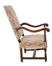 Load image into Gallery viewer, A LOUIS XIV WALNUT FAUTEUIL Circa 1700