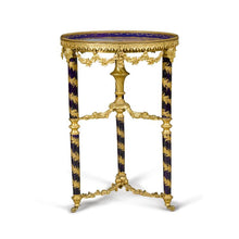 Load image into Gallery viewer, A French Napoleon III gilt-bronze mounted Sèvres style porcelain guéridon table, circa 1860
