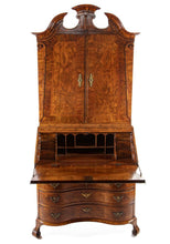 Load image into Gallery viewer, An Oustanding and Exceptionally Rare Walnut Bureau-cabinet,Dresden Region, German Circa 1750