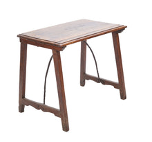 Load image into Gallery viewer, A SPANISH WALNUT VARGUENO ON A STAND Early 18th century