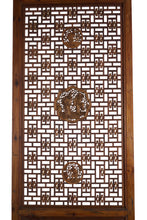 Load image into Gallery viewer, A SET OF FOUR CHINESE CARVED AND RETICULATED DOOR PANELS QING DYNASTY (1644-1912)