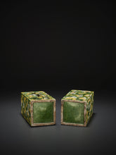 Load image into Gallery viewer, A PAIR OF SANCAI BRUSHPOTS, KANGXI PERIOD, QING DYNASTY （1662-1722） - Fine Classic Antiques