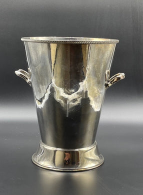 One Vintage Silver Plated Champagne / Wine Ice Bucket