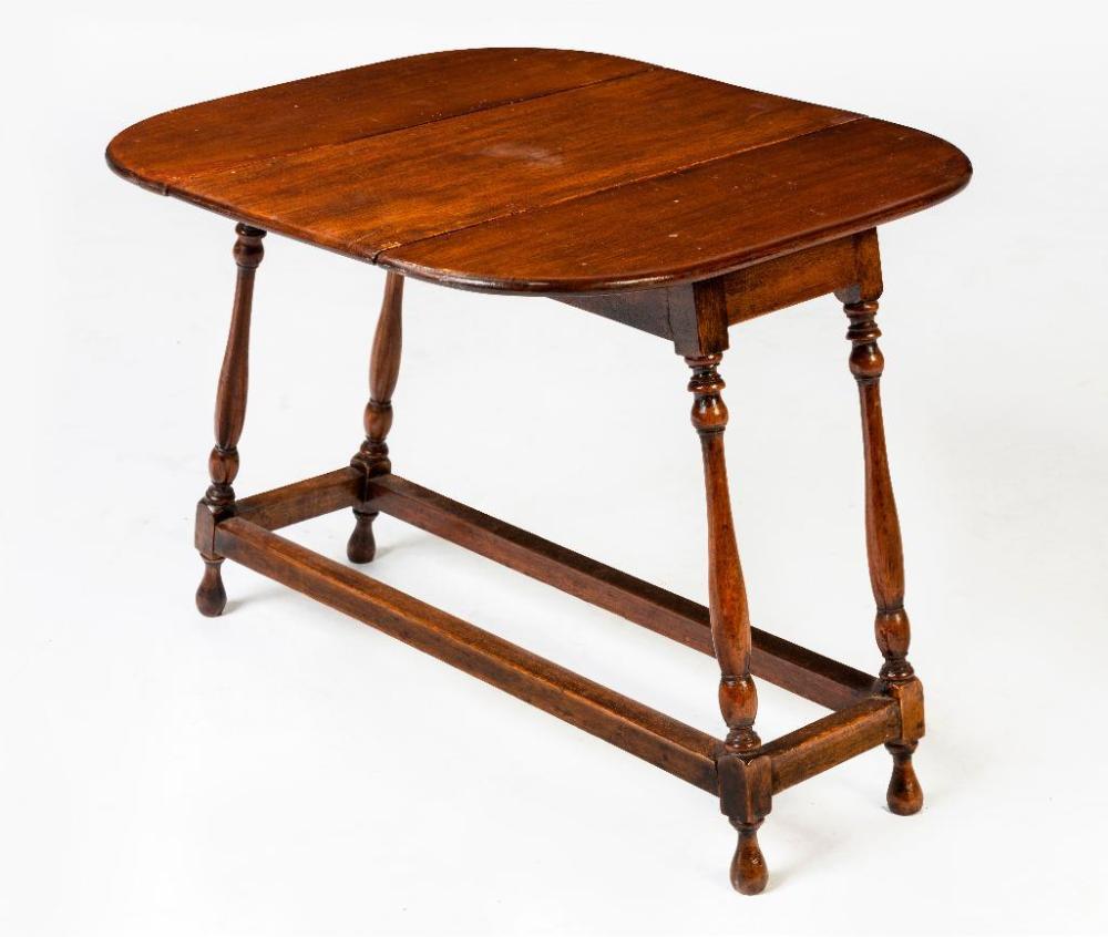 A George III Style Apprentice Mahogany Drop Side Table, Late 19th Century