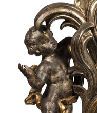 Load image into Gallery viewer, A Matched Pair Of 18th Century Italian Silver Gilt Figurative Candelabra
