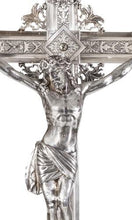 Load image into Gallery viewer, Spanish Silver Plated Crucifix, 19th Century