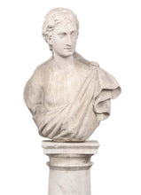 Load image into Gallery viewer, A Pair Of 19th Century Female Busts On Columnar Plinths