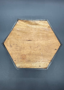 A Sri Lankan Hexagon Porcupine Quill Box, 19th Century