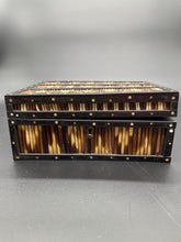 Load image into Gallery viewer, A Sri Lankan Porcupine Quill Box, 19th Century