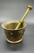 Load image into Gallery viewer, A Brass Mortar and Pestle, 19th Century