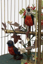 Load image into Gallery viewer, FRENCH SINGING BIRDCAGE TIMEPIECE WITH TWO BIRDS, 19TH CENTURY - Fine Classic Antiques