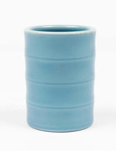 Load image into Gallery viewer, A CHINESE PALE BLUE GLAZED BRUSH POT, GUANGXU MARK AND OF THE PERIOD (1875-1908) - Fine Classic Antiques