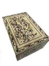 Load image into Gallery viewer, A FLORAL BONE INLAY BOX