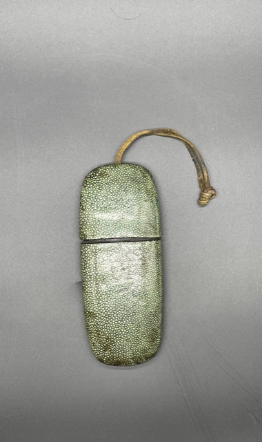 A Chinese Shargreen Spectacle Case, Early 20th Century