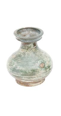 One Chinese Miniature Green Glazed Jar Han Dynasty (206BC-220AD)