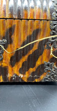 Load image into Gallery viewer, A Carved Faux Tortoiseshell Casket, Late 19th Century