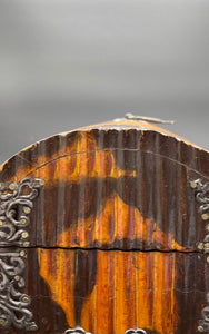 A Carved Faux Tortoiseshell Casket, Late 19th Century