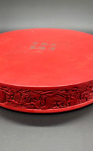 Load image into Gallery viewer, One Vintage Chinese Red Lacquer Carved Lidded Box, 20th Century