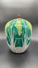Load image into Gallery viewer, One Chinese Vintage Famillie Rose Cabbage Lidded Jar, 20th Century