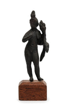 Load image into Gallery viewer, A SMALL EGYPTIAN BRONZE FIGURE OF HARPOCRATES ,ROMAN PERIOD,30 BC-1st CENTURY AD
