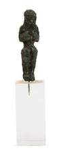 Load image into Gallery viewer, A SMALL GREEK SOLID CAST BRONZE FIGURE OF A KOUROS (YOUTH) , CIRCA 1ST MILLENIUM BC