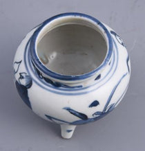 Load image into Gallery viewer, A CHINESE BLUE AND WHITE INCENSE BURNER, TIANQI OR CHONGZHEN PERIOD, MING DYNASTY
