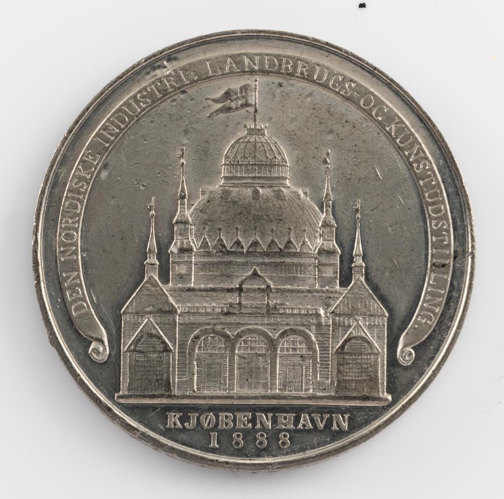 One European Medal, KJOBENHAVN, 1888.