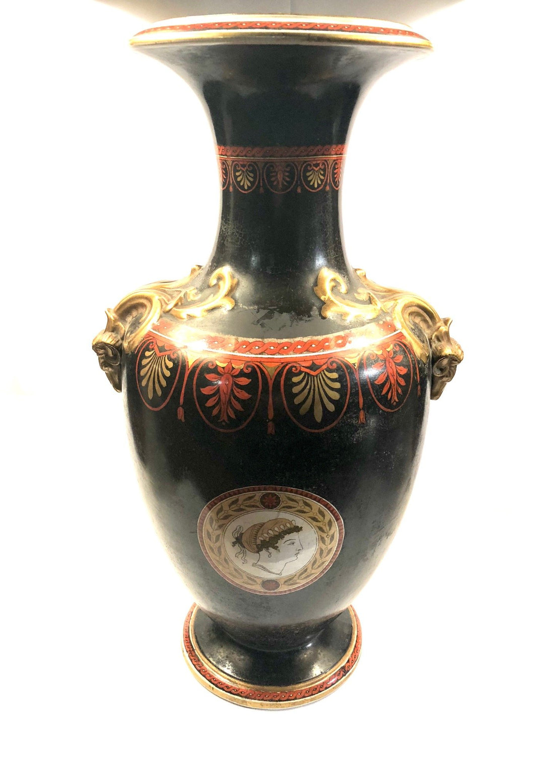A Ceramic Grand Tour Amphora, 19th Century