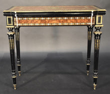 Load image into Gallery viewer, An Exceptional French 19th Century Amboyna Folding Card Table